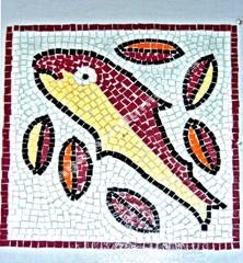 Mosaico delfín